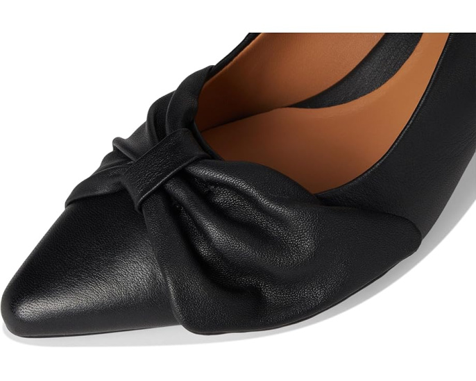 Туфли Gentle Souls by Kenneth Cole Diana с острым носком и бантом на блочном каблуке