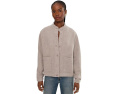 Lightweight Boiled Wool Stand Collar Jacket