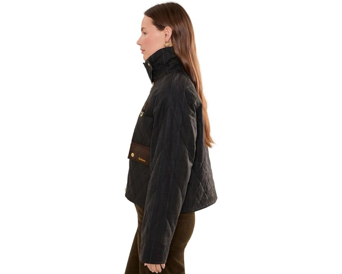 Tartan Reimagined Icons Tartan Quilted Spey Wax Jacket