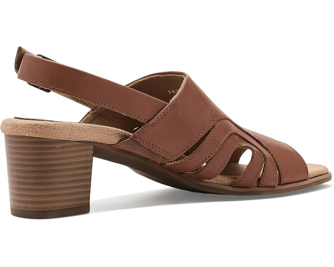 Сандалии Mariam от Trotters на каблуке с пряжкой