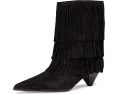 Ботильоны Jayla Heeled Bootie от MICHAEL Michael Kors с бахромой и конусным каблуком