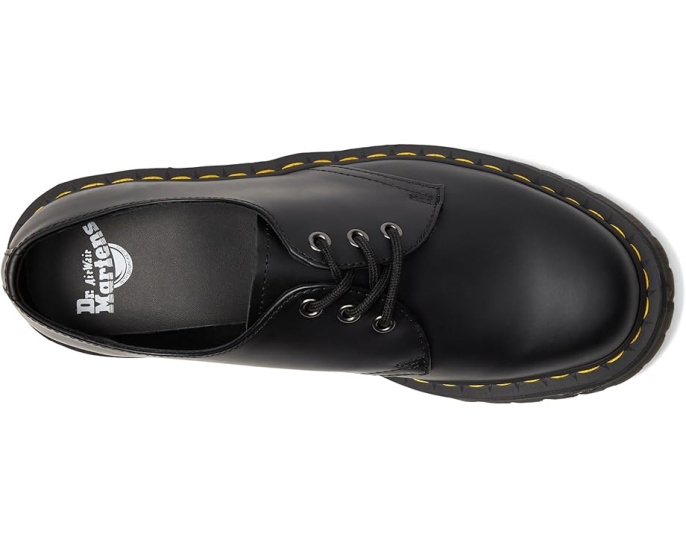 Туфли Dr. Martens 1461 Quad Smooth Leather на платформе