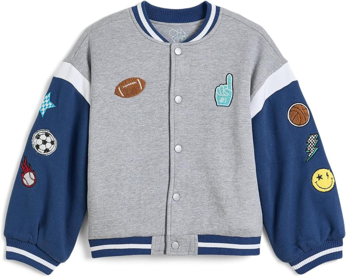 Playful Patches Jacket (Little Kid/Big Kid)