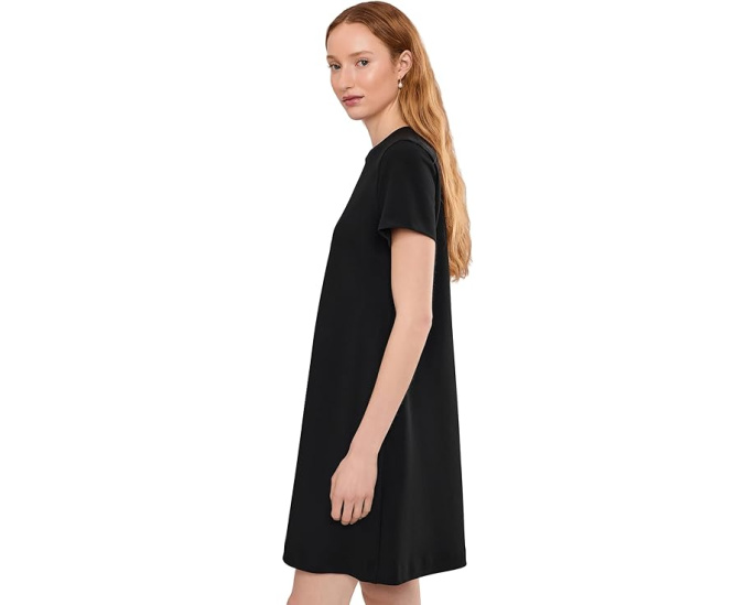 Платье Bias Short Sleeve от Vince с коротким рукавом
