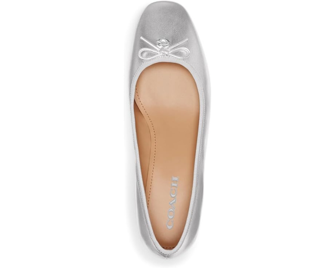 COACH балетки Ava Ballet Pumps на невысоком каблуке