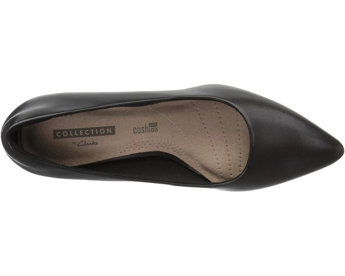 Лодочки Linvale Jerica с закрытым мысом и мягкой стелькой Clarks