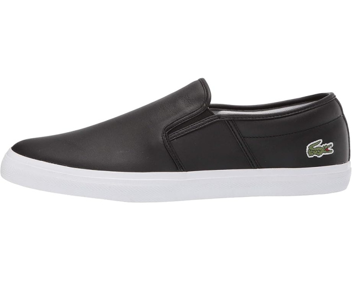 Кроссовки Tatalya из кожи с вышитым крокодилом Lacoste