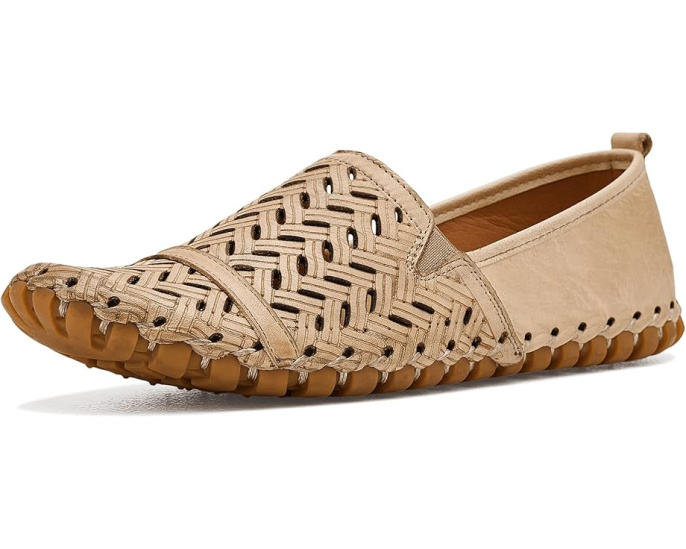 Лоферы Spring Step Kapri с лазерной резкой и съемной стелькой