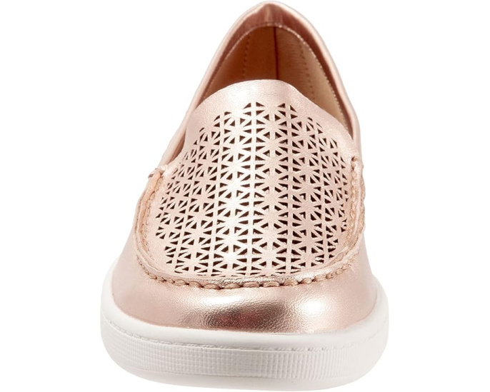 Лоферы Trotters Audrey из кожи с сетчатой подкладкой