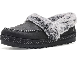 BOBS Cozy Kiss Scuff с меховым воротником и стелькой Memory Foam