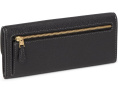 Длинный кошелек-клатч Mila Long Flap из полированной кожи от COACH