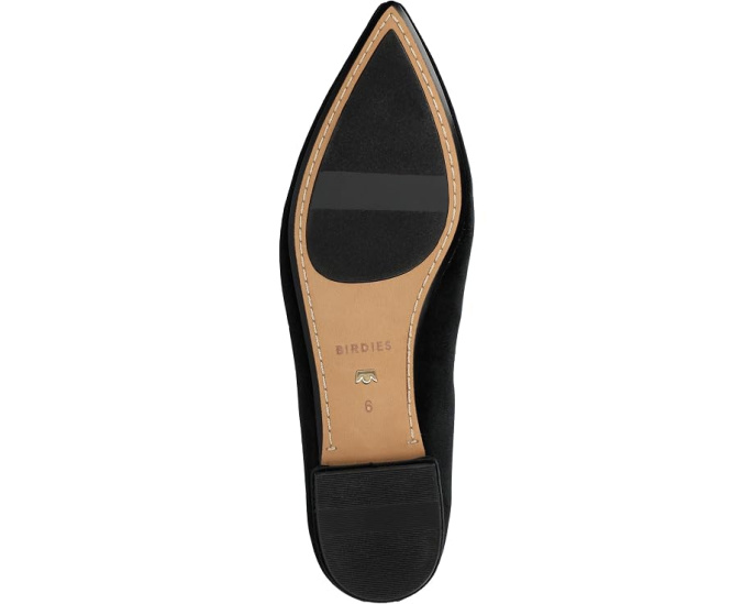 Балетки Birdies GOLDFINCH-15 из замши с круглым носком