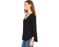 Футболка V-Neck с рукавом 3/4 и округлым низом Mod-o-doc