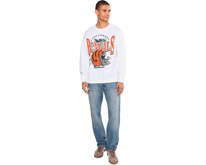 Толстовка NFL Cincinnati Bengals Conversion Crew от Junk Food Clothing