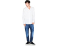Рубашка Armani Exchange Cotton Jacquard Button Down с жаккардовым принтом