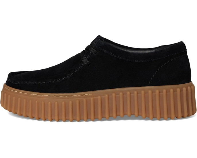 Туфли Clarks Torhill Bee из замши с кожаной стелькой