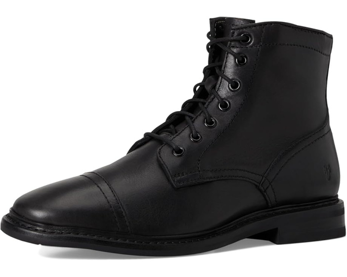 Ботинки Frye Paul Mid Lace с круглым носком и боковой молнией
