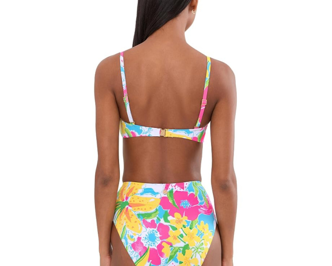 Топ-бандо Lilly Pulitzer Harlan с цветком