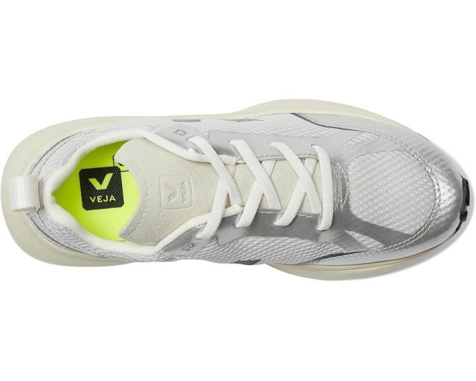 VEJA Детские кроссовки Small Canary Light Alveomesh на эластичной панели