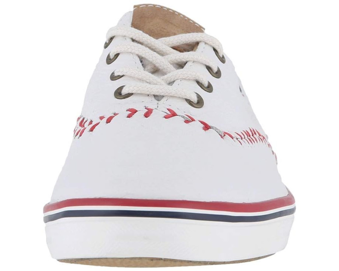 Кроссовки Keds Champion Leather Pennant из кожи с бейсбольной строчкой