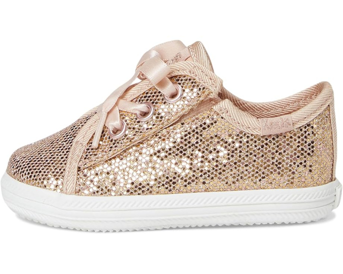 Детские ботиночки Keds Kickstart Celebrations для малышей с пайетками и круглым носком