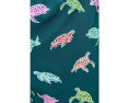 Плавки Chubbies The Turtally Awesomes 14 см с быстросохнущей тканью и карманом на молнии