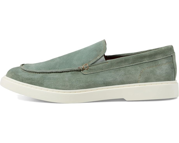 Allen Edmonds туфли Hayes Venetian из замши Sage