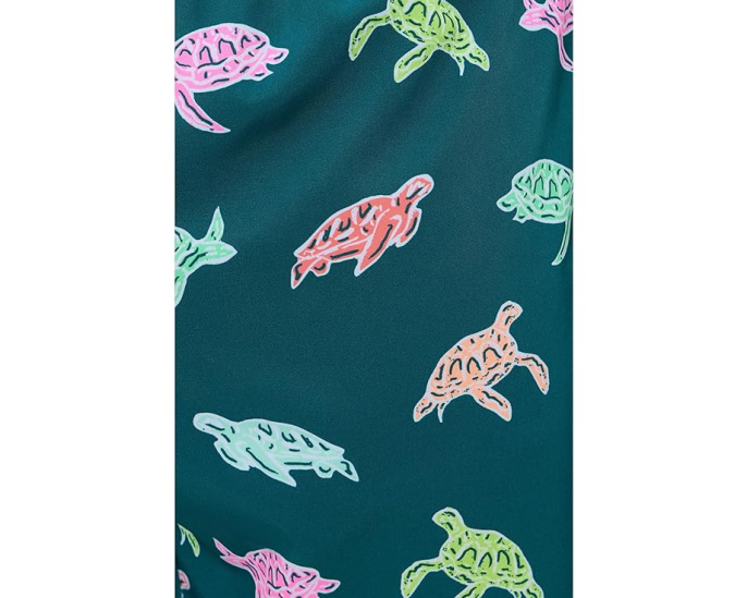 Плавки Chubbies The Turtally Awesomes 14 см с быстросохнущей тканью и карманом на молнии