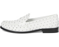 Лоферы Tory Burch Classic Stud с металлическими шипами облачно серебристые