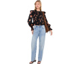 Блузка AllSaints Lauren с цветочным принтом и рюшами