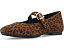 Туфли Мэри Джейн FitFlop Delicato из замши с леопардовым принтом