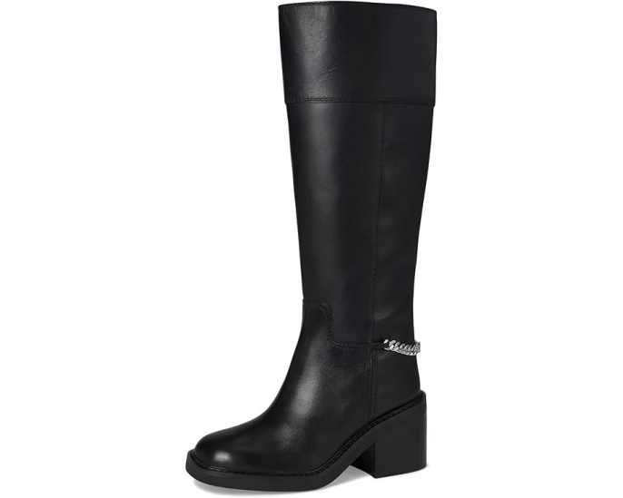 Сапоги Carlisle с широким голенищем и цепью от MICHAEL Michael Kors