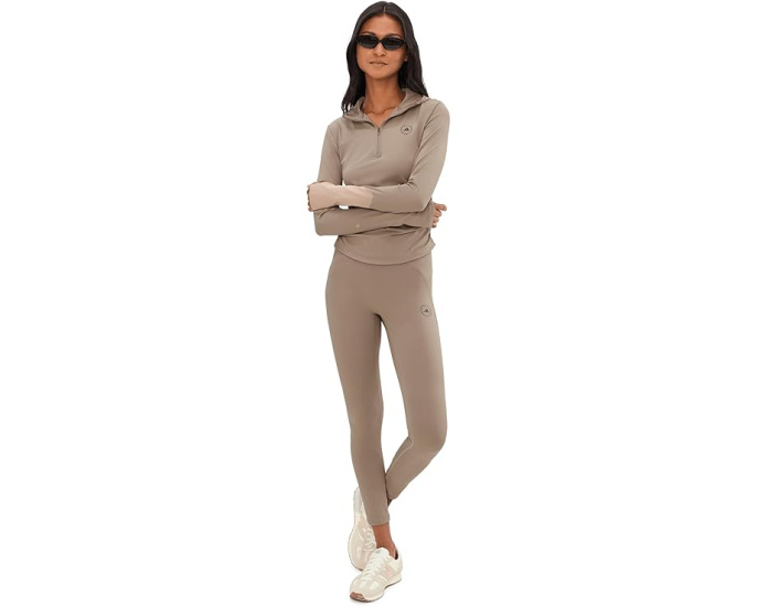 Леггинсы adidas by Stella McCartney Studio Ruched с высокой талией и сборками