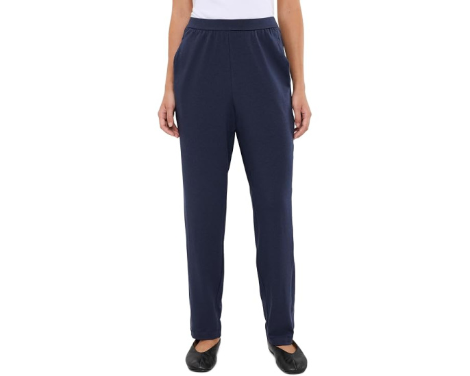 Cozy Brushed Terry Hug Slouch Ankle Pants