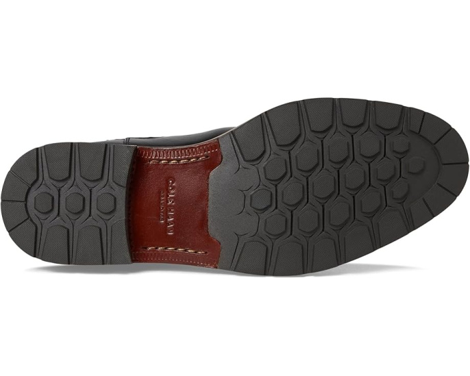 Кожаные челси-боты Cole Haan Roundhill Grand с эластичными вставками и амортизацией