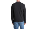 Водолазка Basket Weave Long Sleeve Polo от Vince