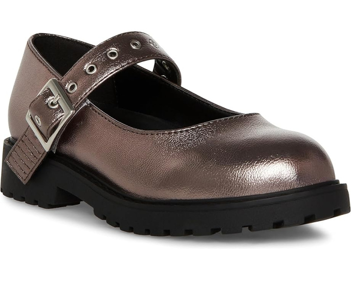 Балетки Steve Madden Adaptive Bitsy для детей на платформе с застежкой на пряжку