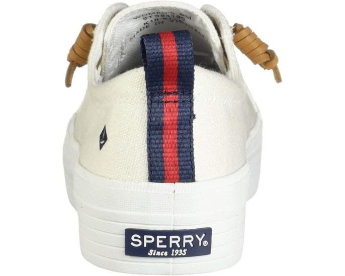 Кеды Sperry Crest Vibe Triple Canvas на платформе из парусины