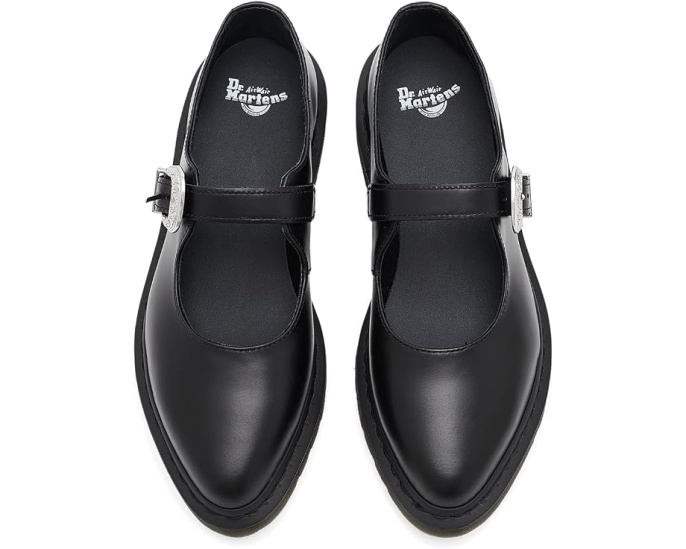 Туфли Dr. Martens Elphie MJ Buckle на низком ходу