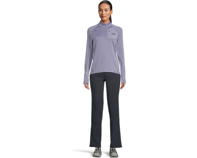Кофта Mountain Hardwear Up First Tech Fleece с молнией на четверть