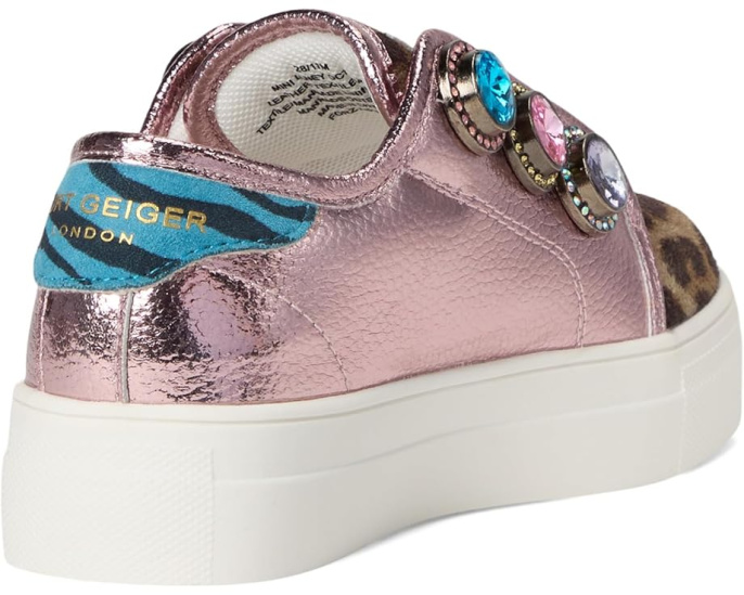 Kurt Geiger London Kids кроссовки Mini Laney Octavia с кожаным верхом и декором