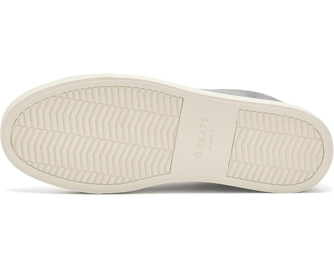 GREATS Кроссовки Royale Slip-On 2.0 из итальянской замши с эластичной панелью