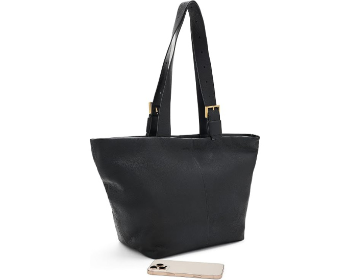 Сумка Alba Zip Tote из натуральной кожи от AllSaints на молнии