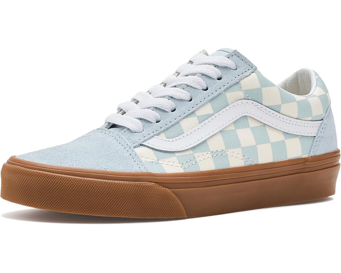Кроссовки Vans Kids Old Skool низкие из замши и хлопка
