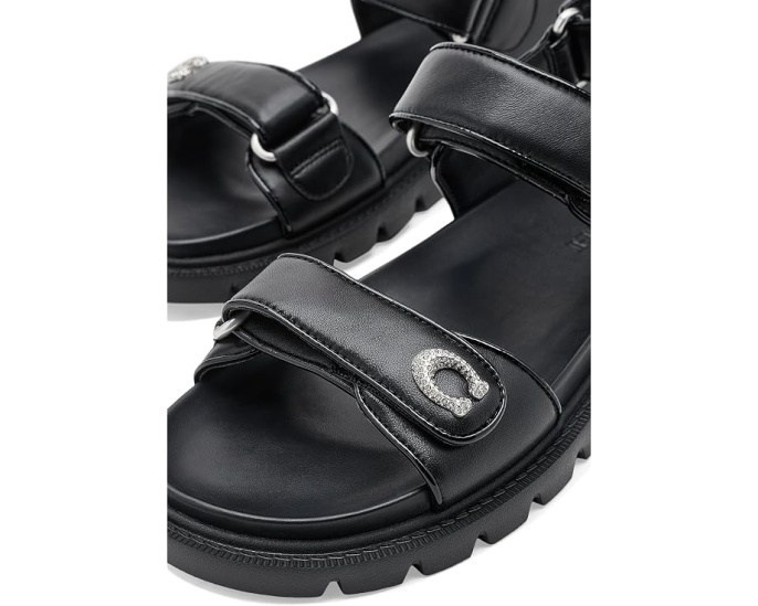 Сандалии COACH Brynn Leather кожаные с ремешками