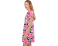 Платье Mattison с цветочным принтом и короткими рукавами Lilly Pulitzer