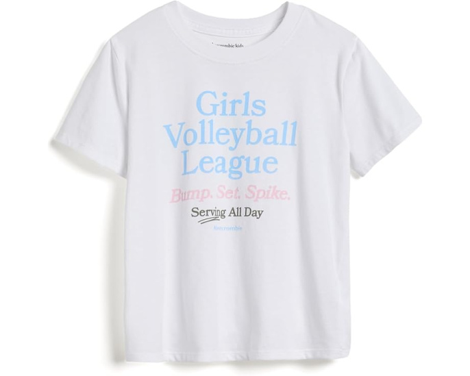 Футболка abercrombie kids Volleyball League Oversized для детей