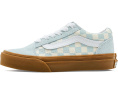 Кроссовки Vans Kids Old Skool с усиленным мыском и клетчатым узором