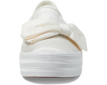 Кроссовки Keds Triple Decker на платформе с металлическим верхом