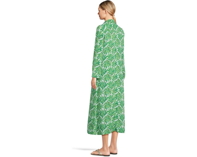 Платье Lilly Pulitzer Simona с воротником и рукавами 3/4